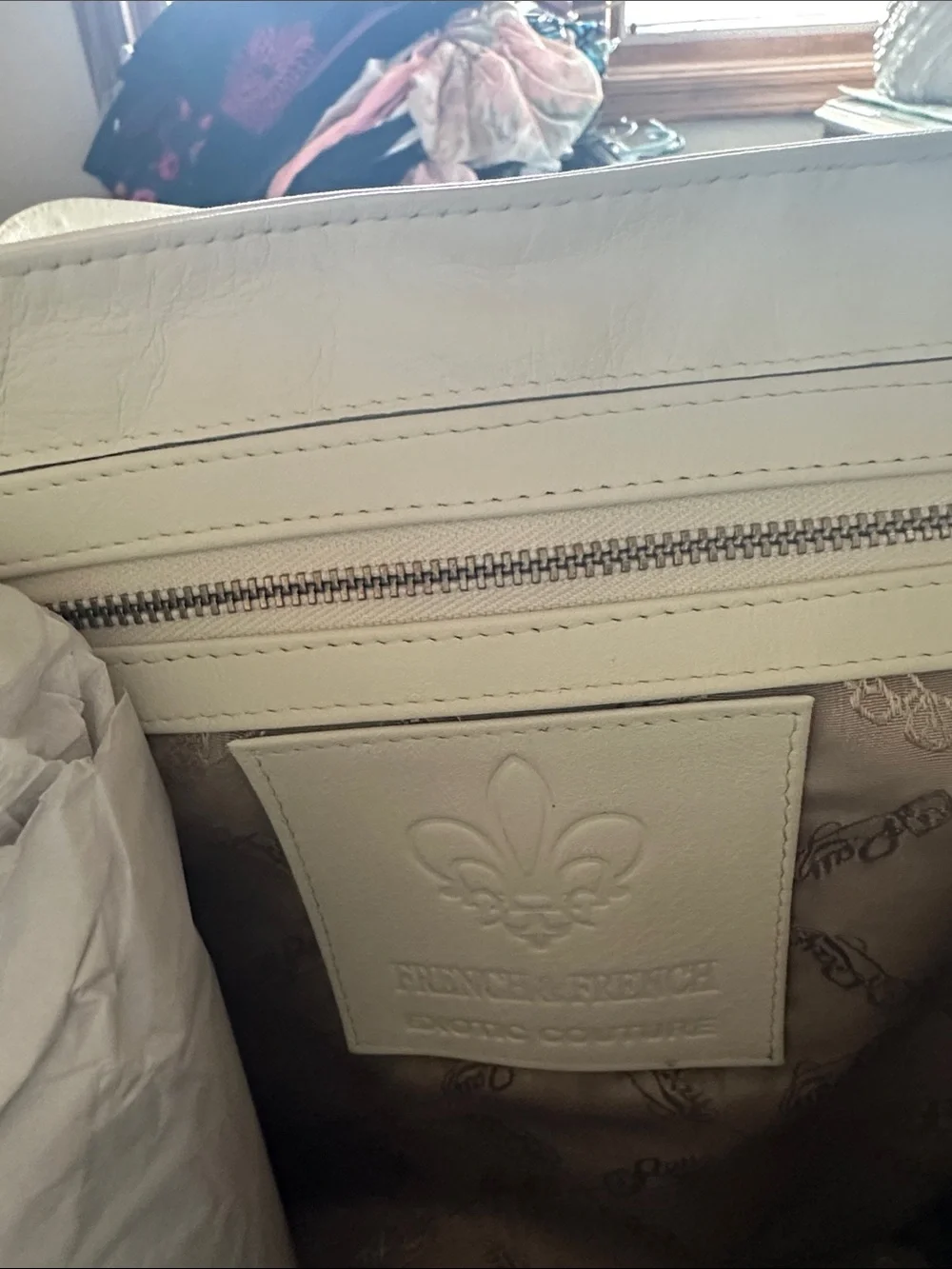 French & French exotic, couture stingray briefcase/unisex